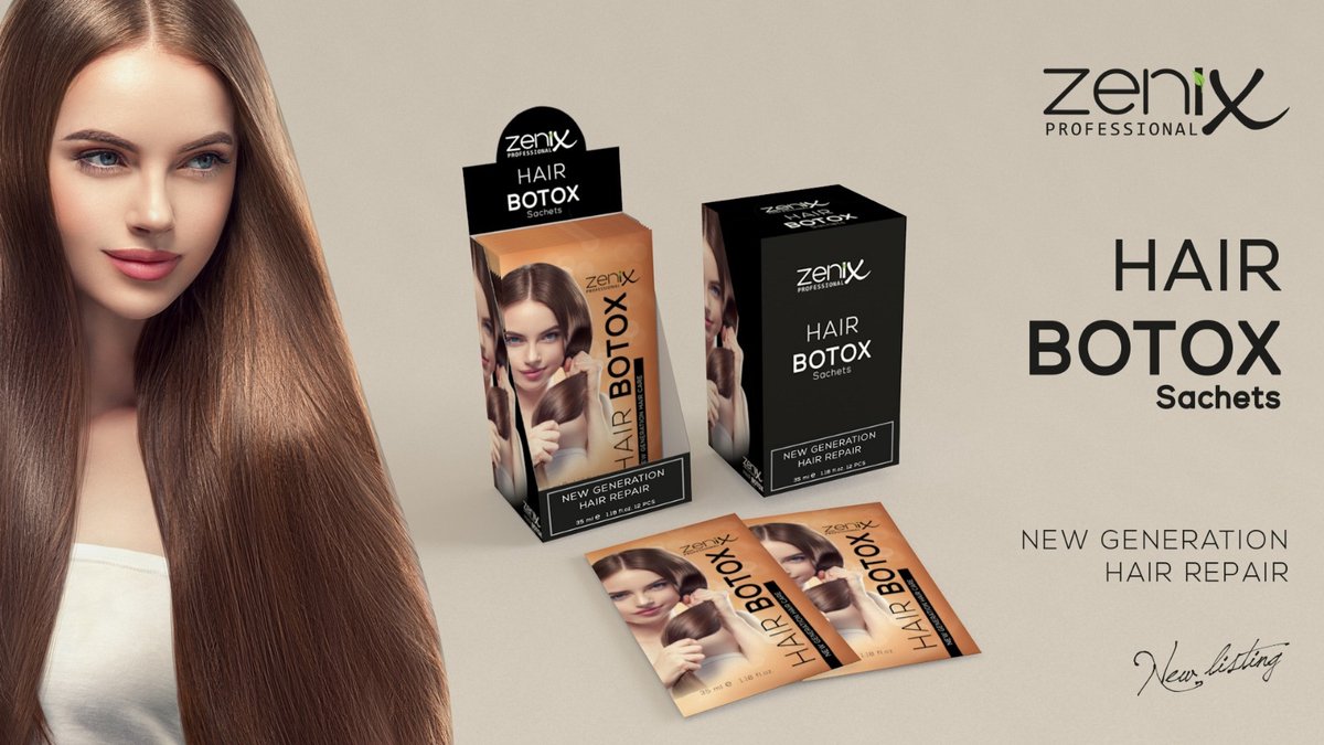 Zenix Professionele Haar Botox Nieuwe Generatie Haarverzorging 35ml Zakje