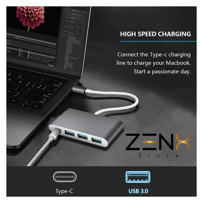 USB 3.1 4 in 1 -in-1 Hub ZenXstore