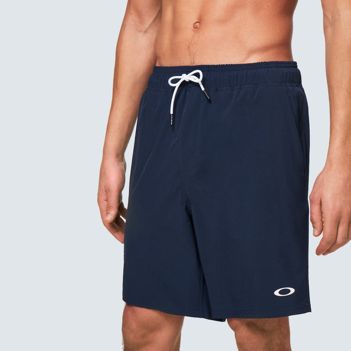 "Oakley New Ace Volley 2.0 shorts - Fathom Heren Zomer Sport Korte Broek - Maat S - Comfortabele Stretchstof met Zakken"